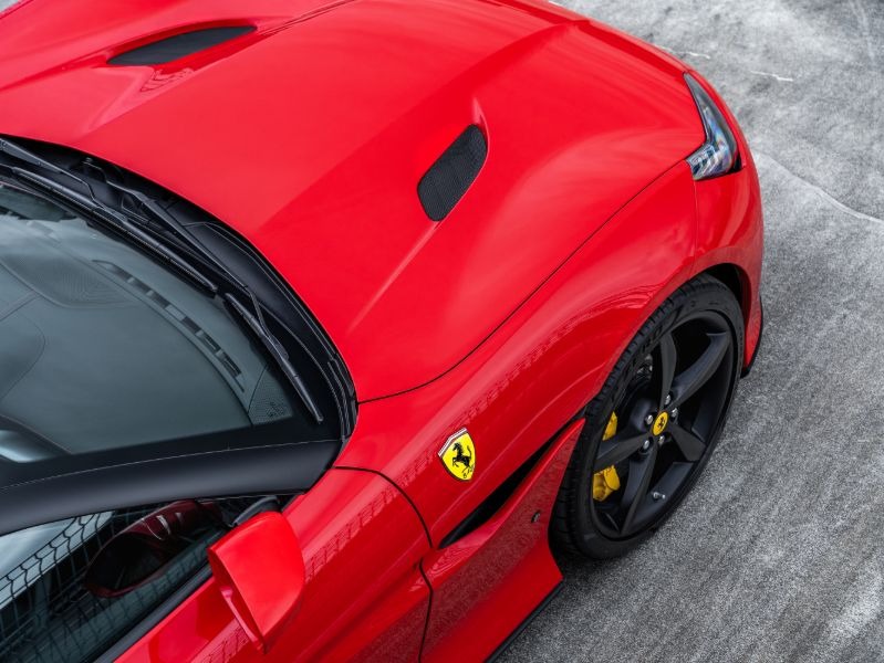 Ferrari Portofino Lufteinlässe